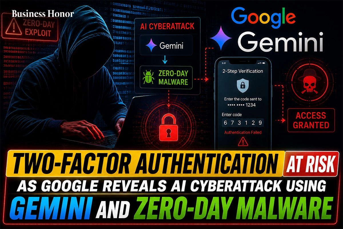 Two-Factor Authentication at Risk as Google Reveals AI Cyberattack Using Gemini and Zero-Day Malware
